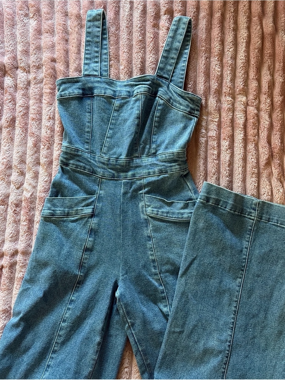 Denim Blue Women’s Jeans Overalls